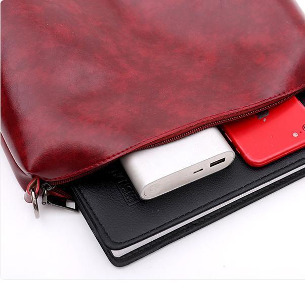 👜Női Vintage Négyrészes Nagy Kapacitású, Egyszínű Crossbody Válltáska