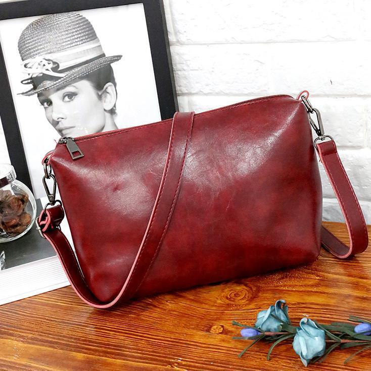 👜Női Vintage Négyrészes Nagy Kapacitású, Egyszínű Crossbody Válltáska