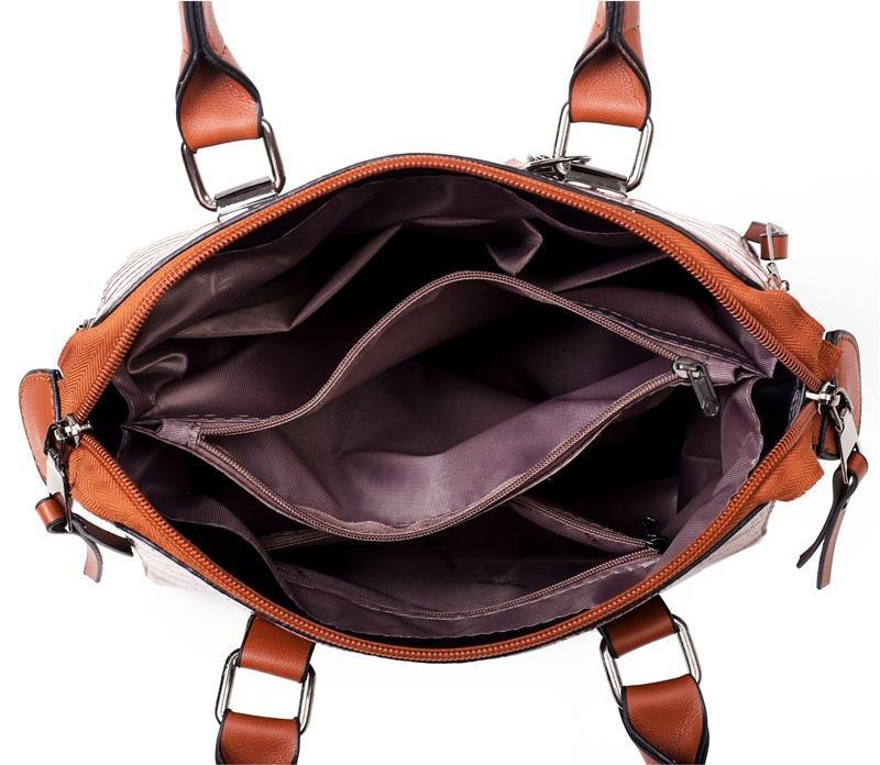 👜Kiárusítás Exkluzív Táska Ajánlat 🔥 (4 db/1 szett) Modern Bőr Táska
