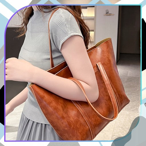 👜Női Shopper Táska-Szett Bőr Válltáska Tágas